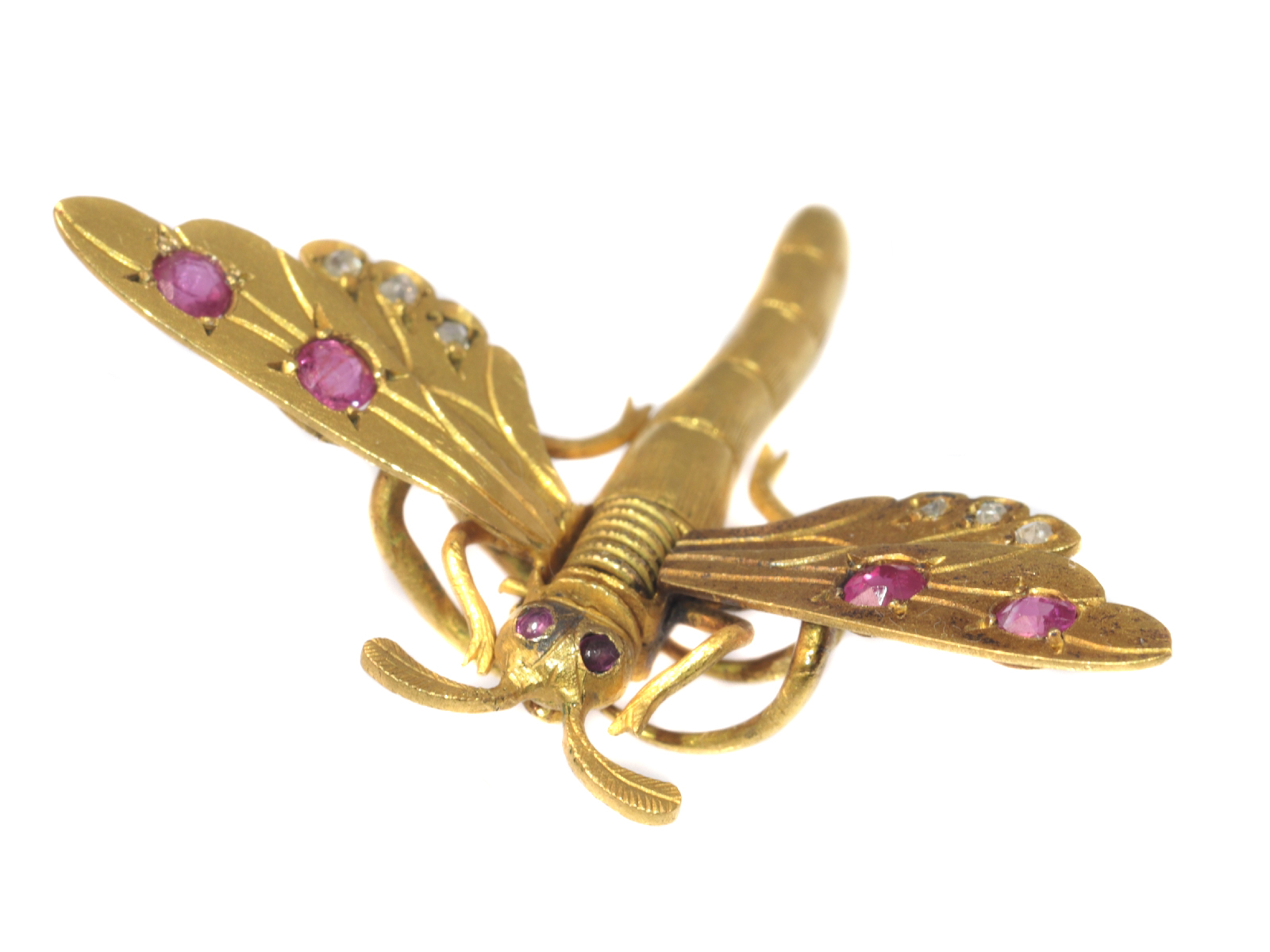 Vintage Chic: The Dragonfly Brooch or Hair Clip of Victorian Fashion (image 3 of 13)